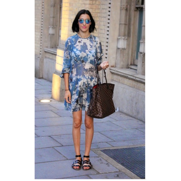 ✨NWOT H&M Conscious Tie Dye-Dress✨ - Picture 2 of 8